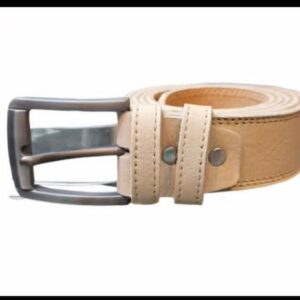 Beige Leather Belt – Subtle Elegance, Everyday Versatility