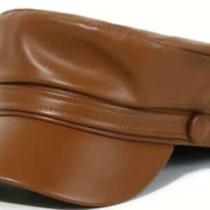 The Imperial Chocolate Leather Crown