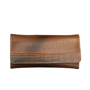 Croc Brown-Black Shade